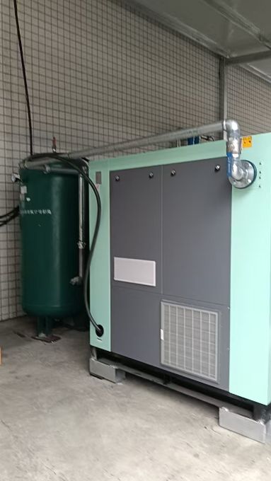 Hanbell 75KW two-stage permanent magnet variable frequency screw air compressor